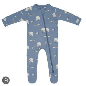 Kyte Baby Arctic Zippered Footie